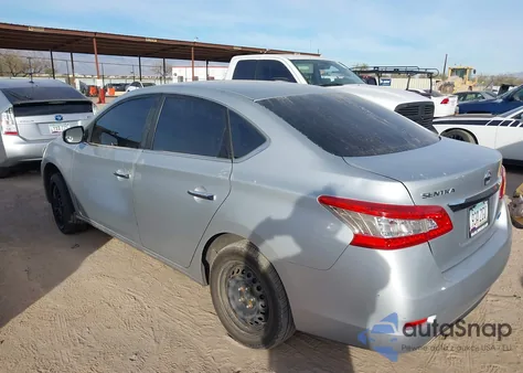 2014 Nissan Sentra S из США, поврежденный, VIN 3N1AB7AP5EY206126